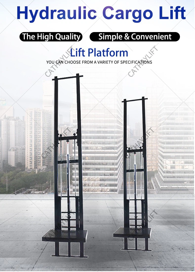 Cargo lift freight elevator for homes-Shandong Cathay Machinery Co Ltd 2