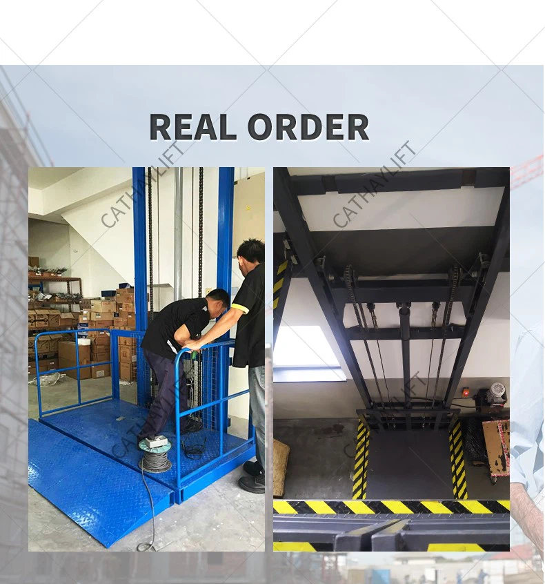 Cargo lift freight elevator for homes-Shandong Cathay Machinery Co Ltd 1