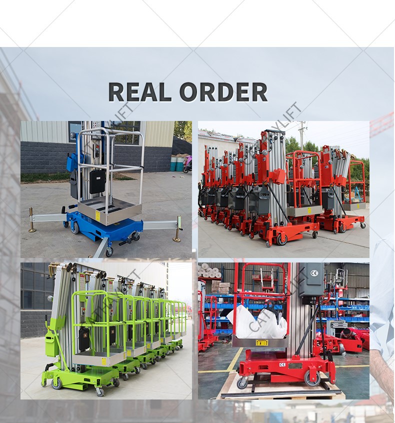 Single mast push around vertical mast lift -Shandong Cathay Machinery Co Ltd 14 Single mast push around vertical mast lift -Shandong Cathay Machinery Co Ltd 14