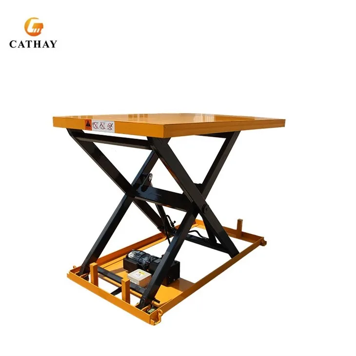 Feste hydraulische Scherenhebebühne