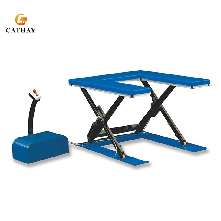 U Type Scissor Lift Table